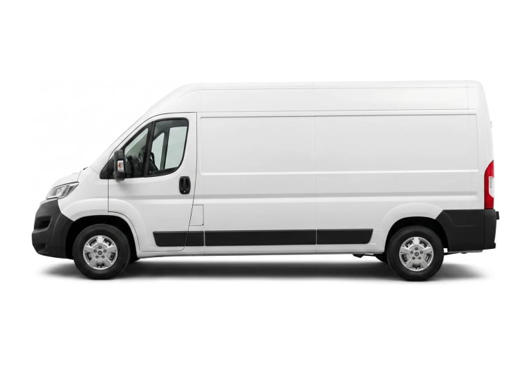 Citroen Jumper long wheelbase van for production logistics