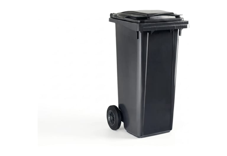 Sistema di raccolta rifiuti per set
