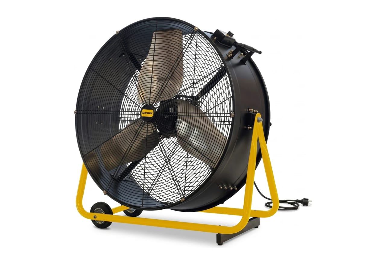 Ventilatore industriale nero ad alta velocità