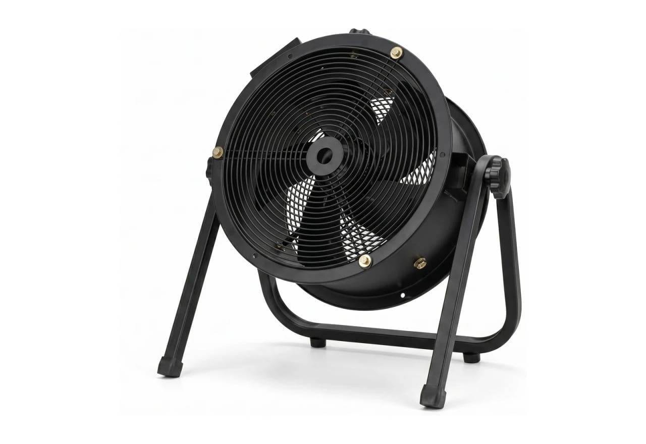 Wind machine for on-set wind effects