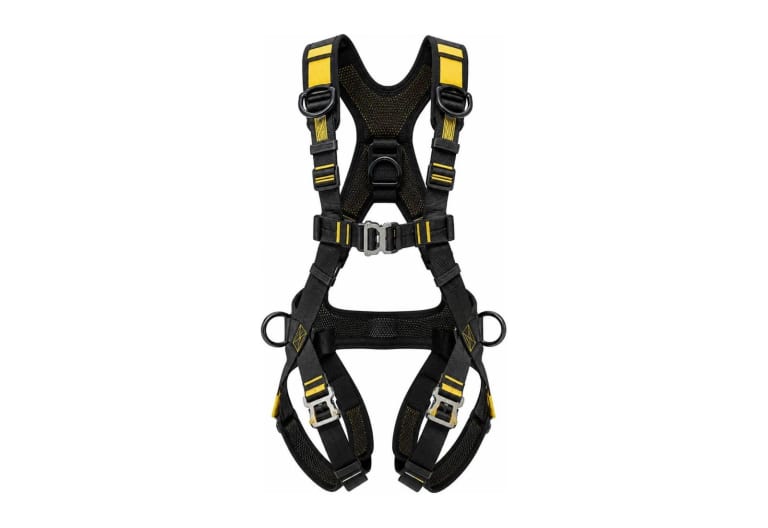 Safety harness for operational activities on set