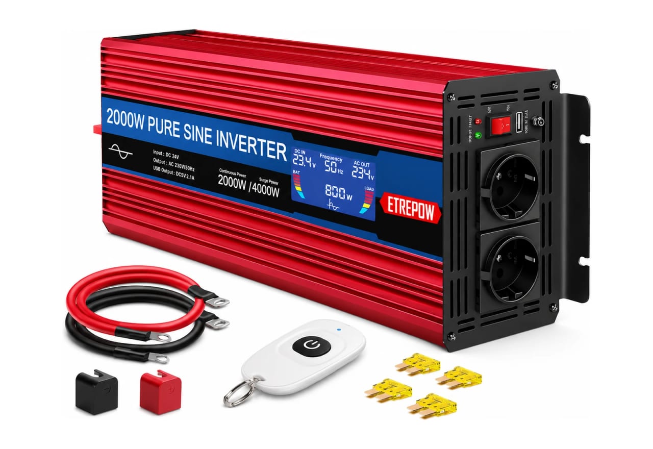 2 kW inverter for on-set power supply