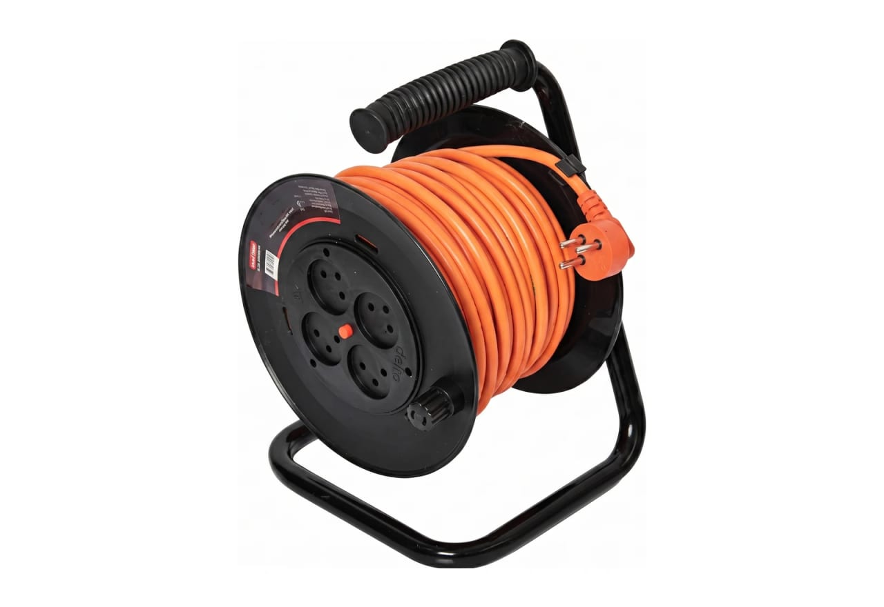 Extension reel 15 m 15A