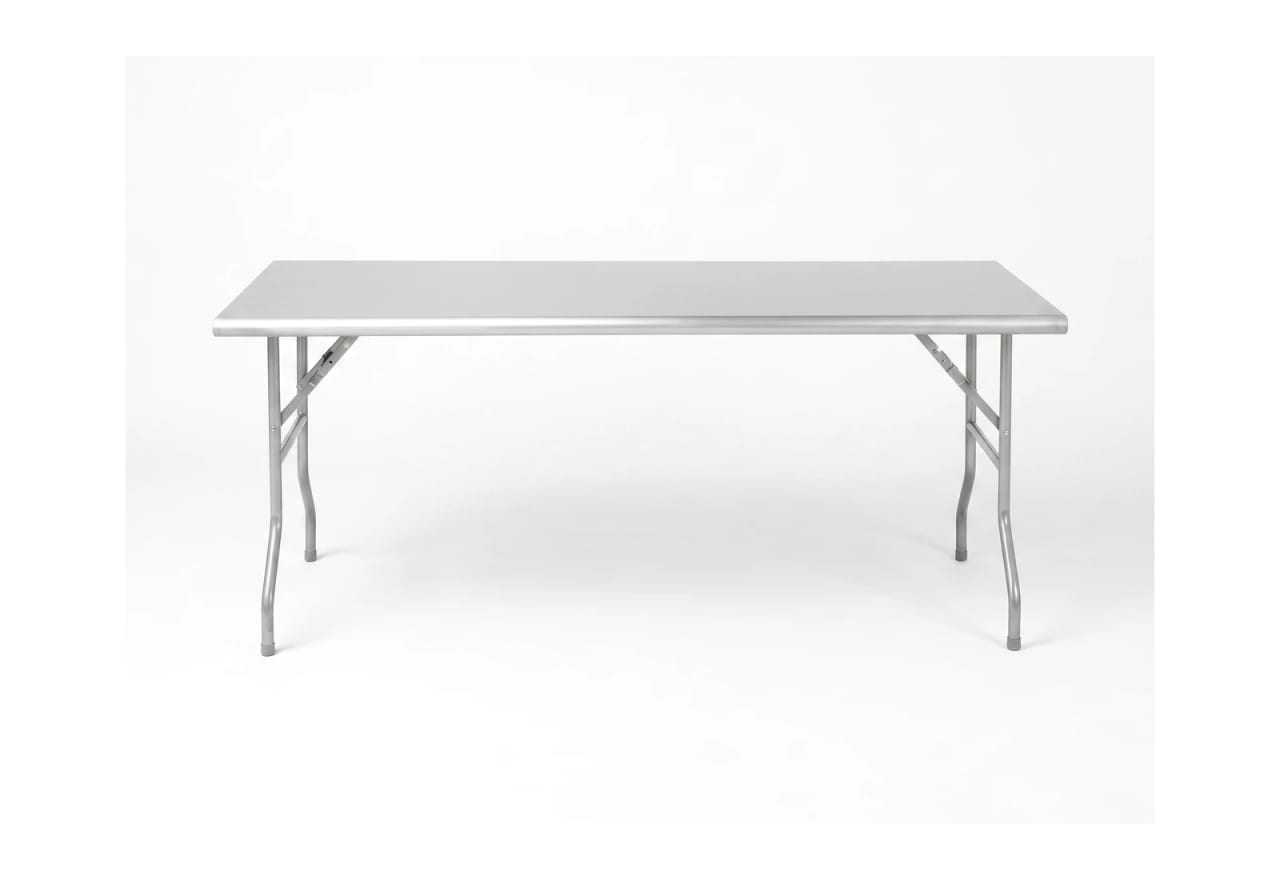 Aluminium table 160x80