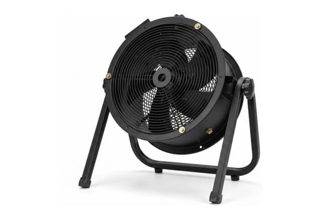 Wind machine for on-set wind effects