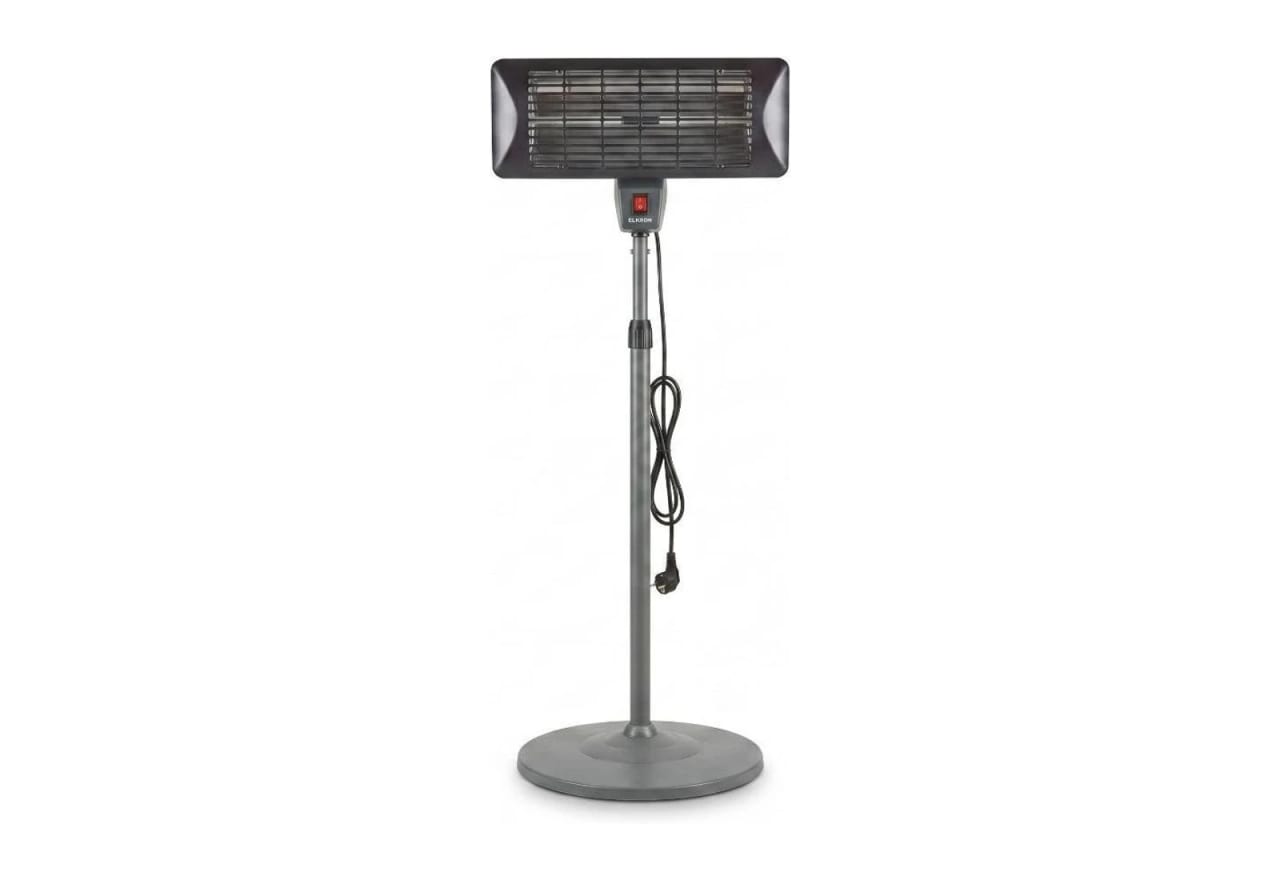 Infrared floor lamp on stand