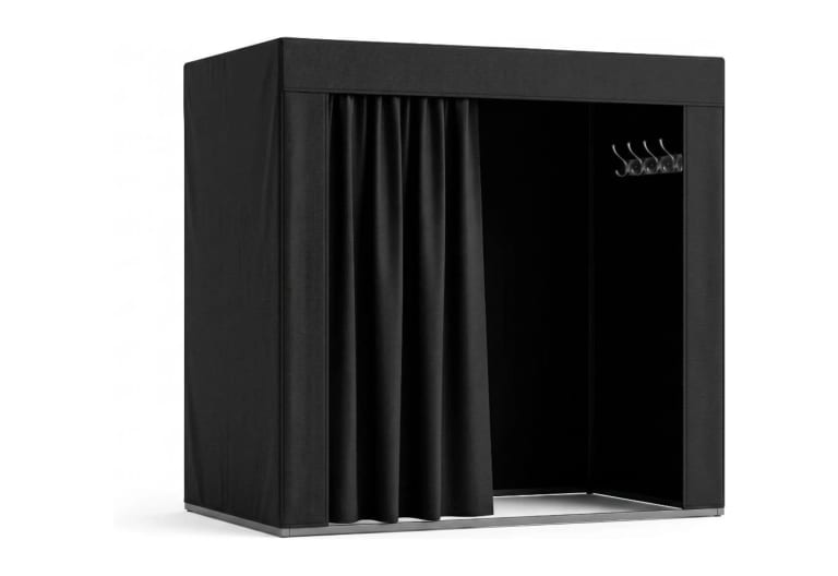 Curtain changing room 120×120×200 cm