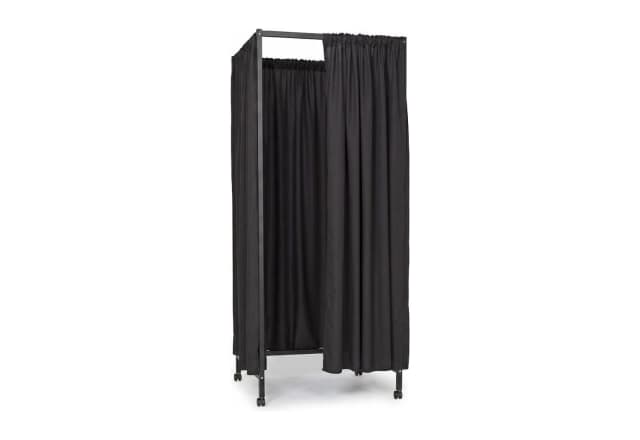 Curtain changing room 80×80 cm