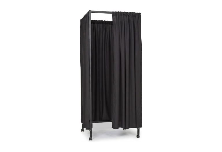 Curtain changing room 80×80 cm