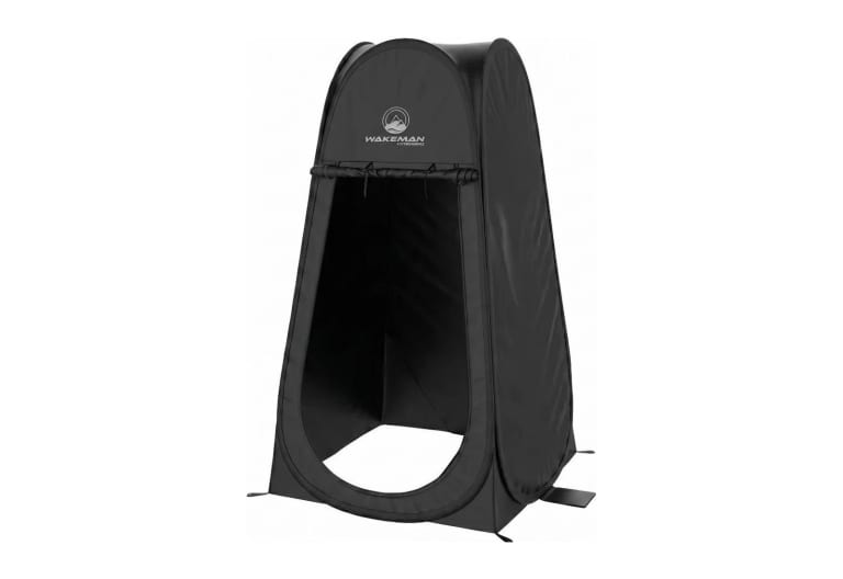 Pop-up folding changing room