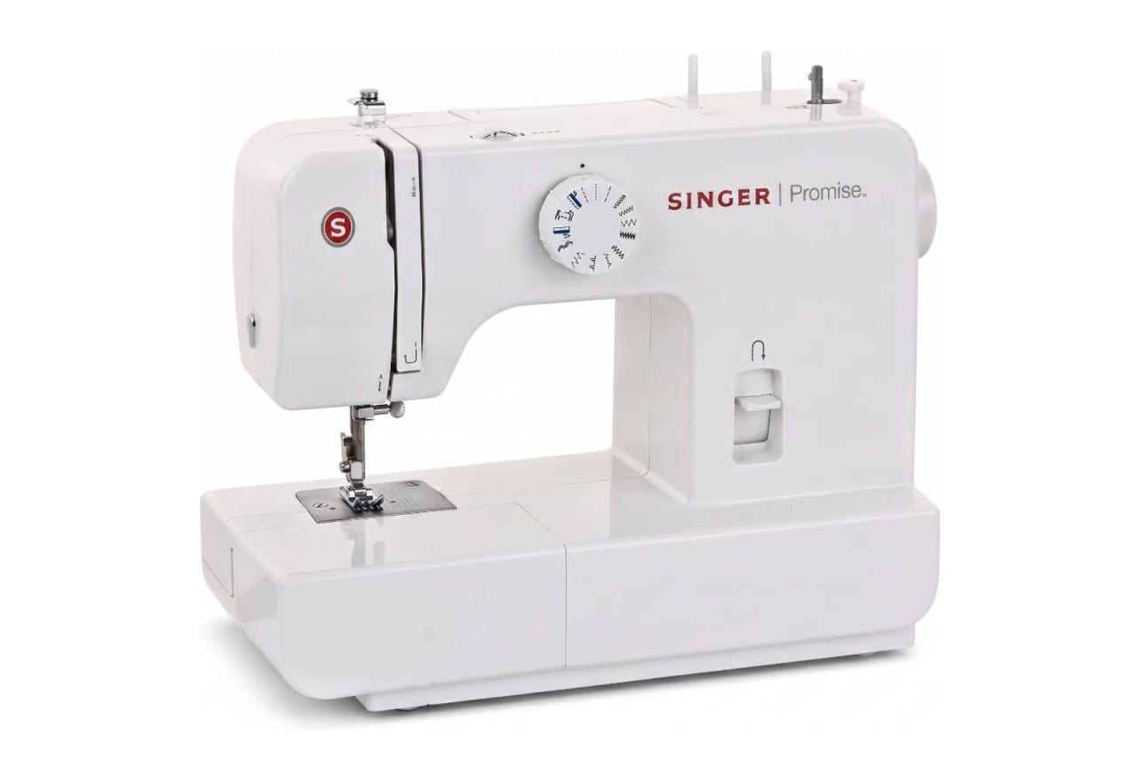 Portable sewing machine for wardrobe