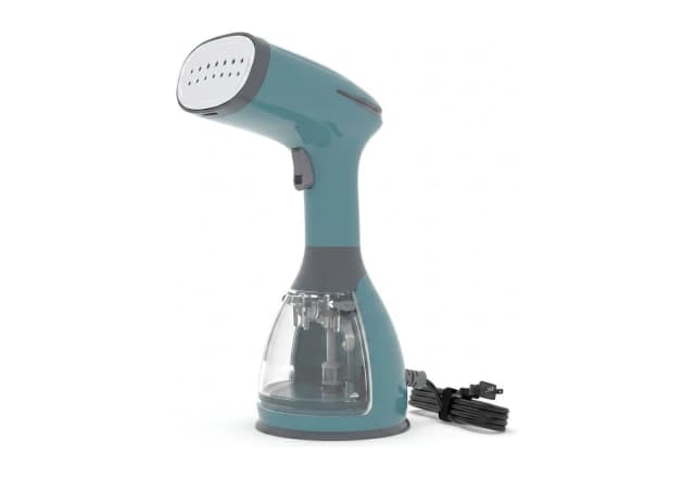 Handheld portable steamer for quick touch-ups