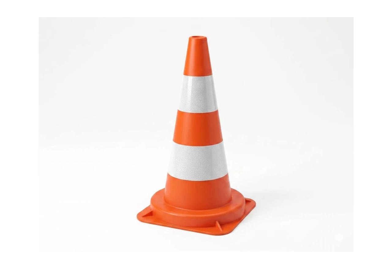 Large road signalling cone