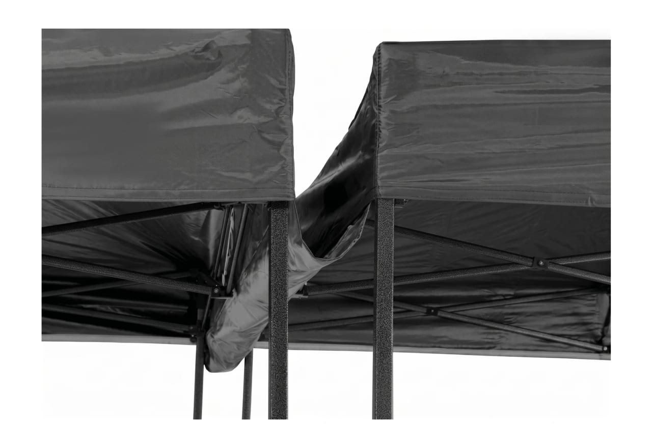 Joining gutter for pop-up canopy